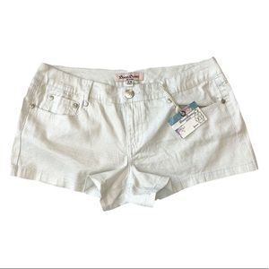 Boom Boom Jeans White Shorts
